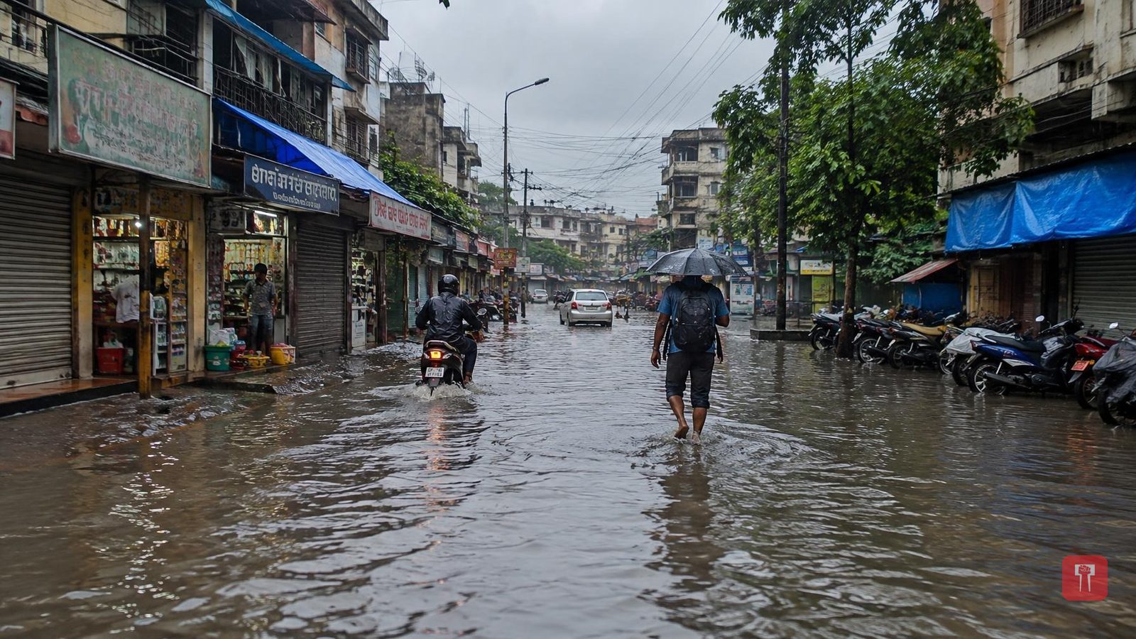 महाराष्ट्रात मान्सून पुन्हा सक्रिय, ठाणे-कल्याणमध्ये जोरदार पाऊस, हवामान खात्याकडून २५ जिल्ह्यांना अलर्ट