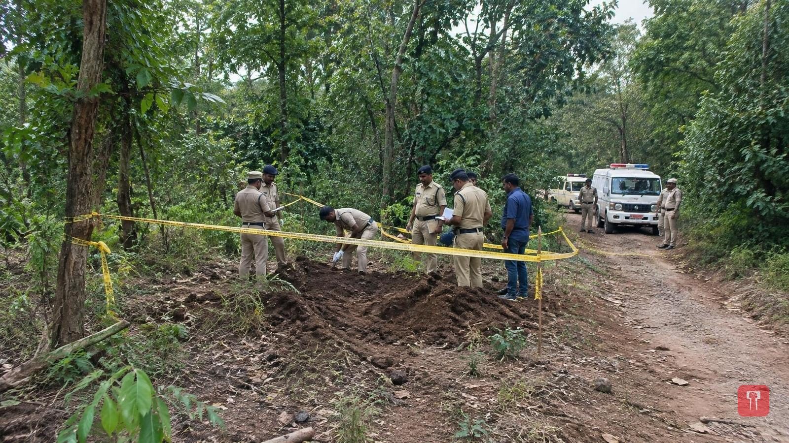 नागपुरात 'दृश्यम' स्टाईल हत्या; जंगलात जमिनीत पुरलेला मृतदेह सापडला
