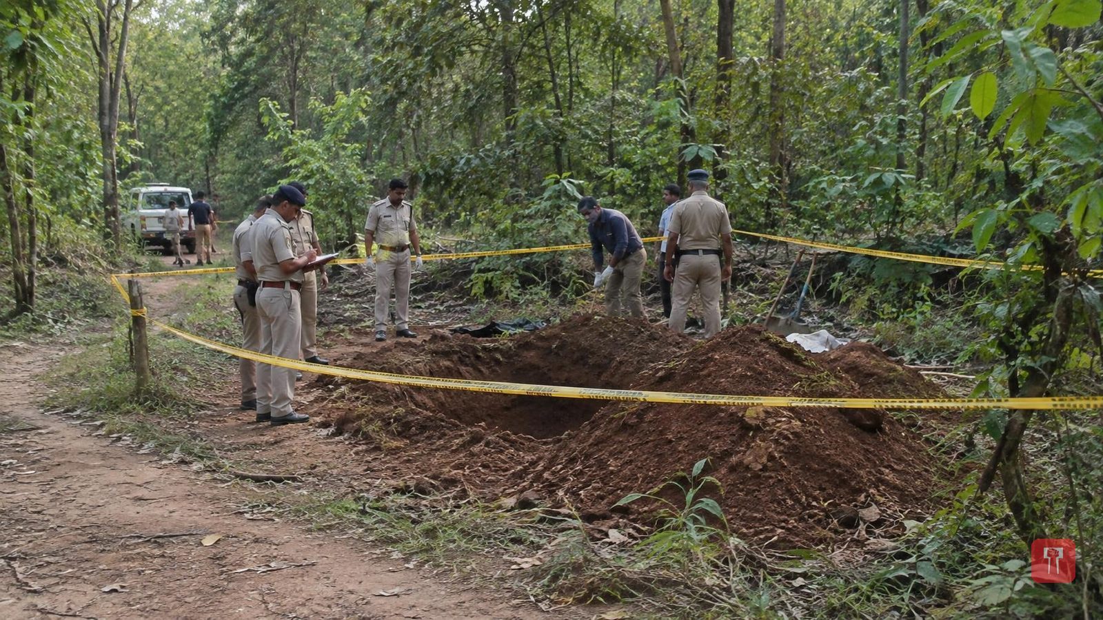 नागपुर के बुटीबोरी में युवक की हत्या कर शव जंगल में दफनाया, नींबू-हल्दी देख पुलिस को शक