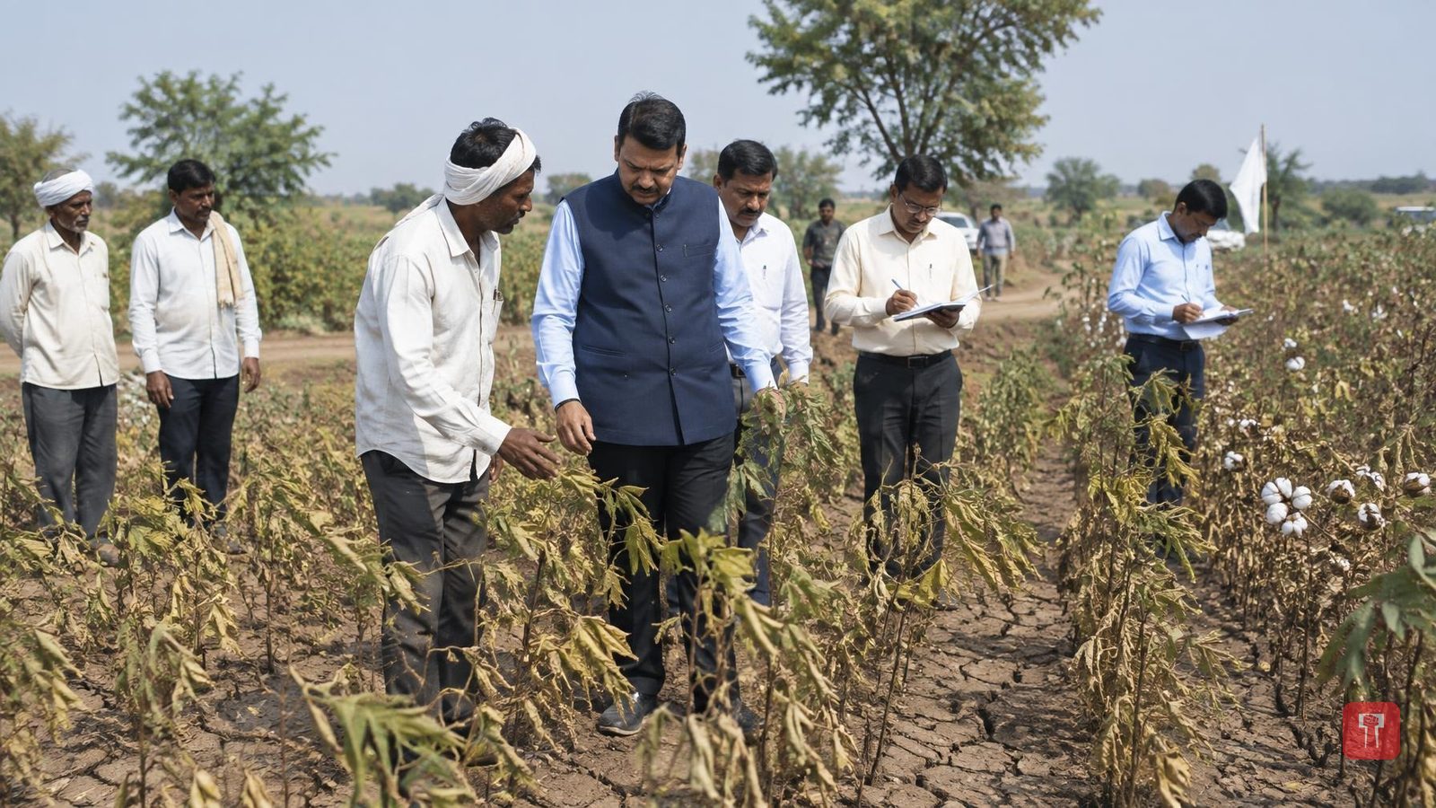 Maharashtra drought survey begins, ministers to visit fields, first notification by Saturday