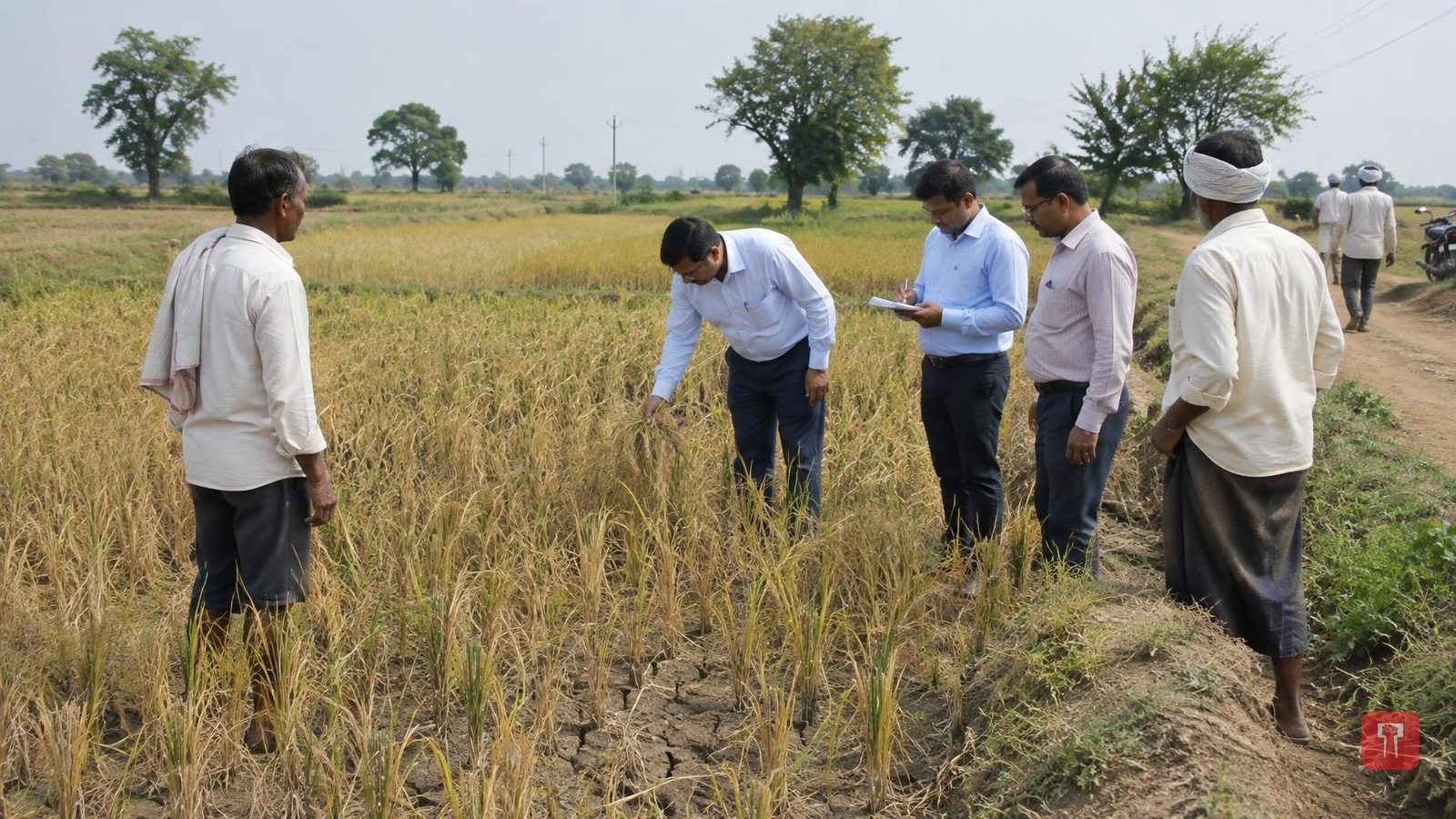 Ex-minister Parinay Fuke tours drought-hit Gondia-Bhandara farms