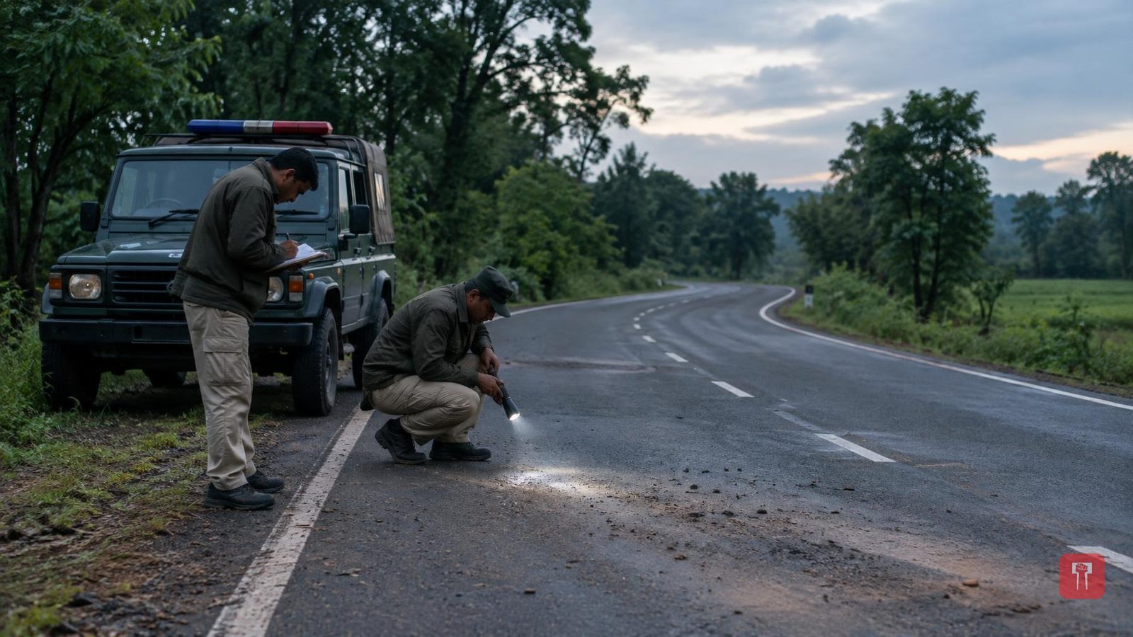 नागपुर-भंडारा रोड पर अनजान गाड़ी की टक्कर से बाघ की मौत, वन विभाग जांच में जुटा