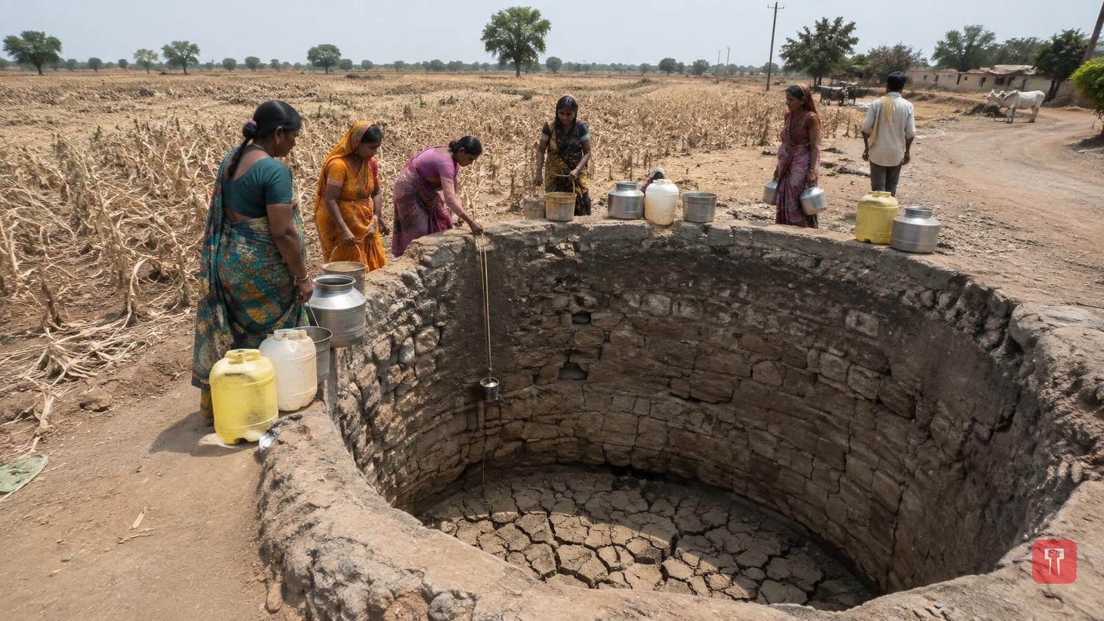 Drought in Ahilyanagar's Chapadgaon worse than 1972, villagers may migrate