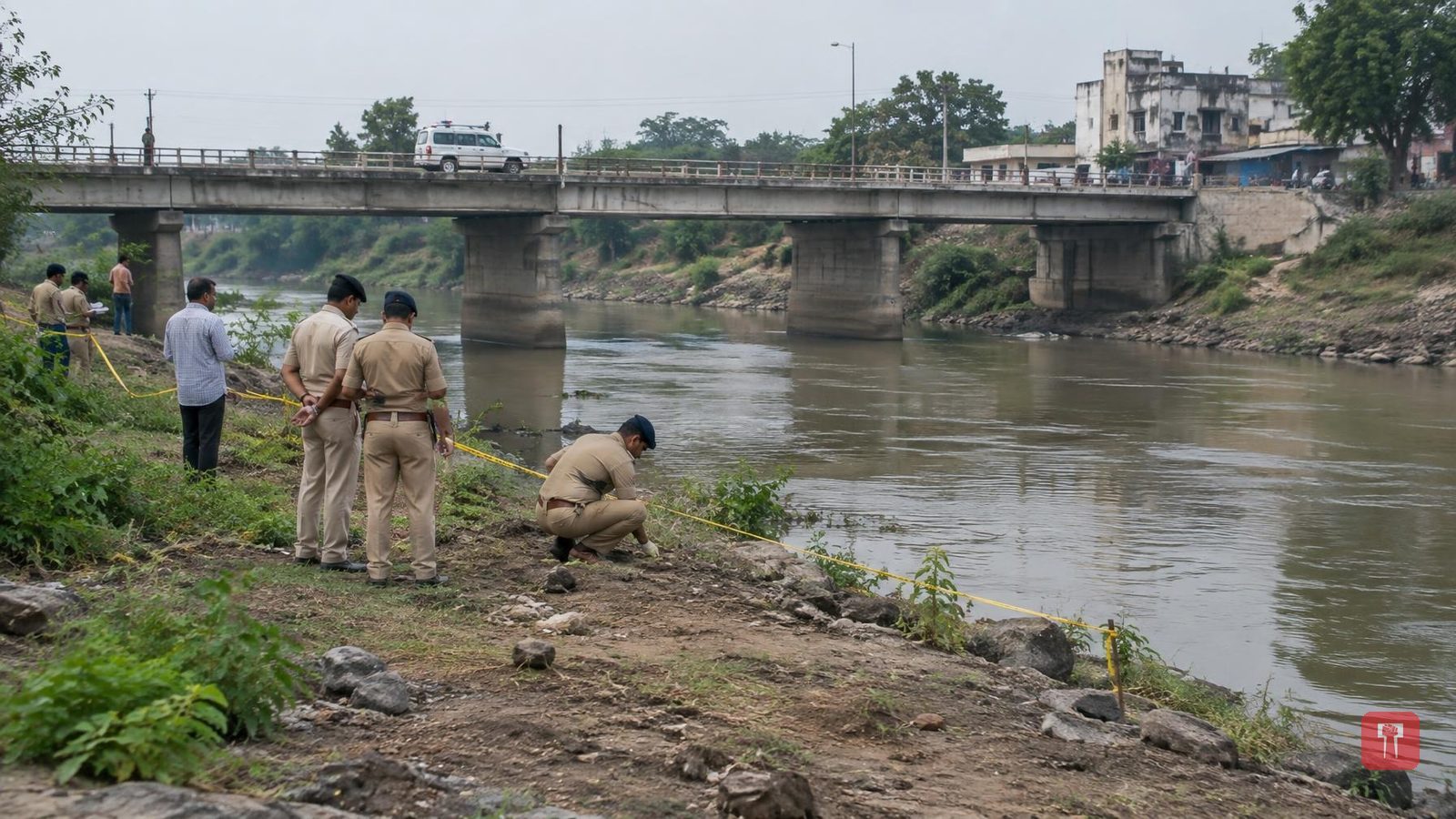 बीड शहरात बिंदुसरा नदीपात्रात तीन महिन्यांच्या चिमुकलीचा मृतदेह, पुलावरून फेकले की नदीत नेऊन ठेवले याचा तपास
