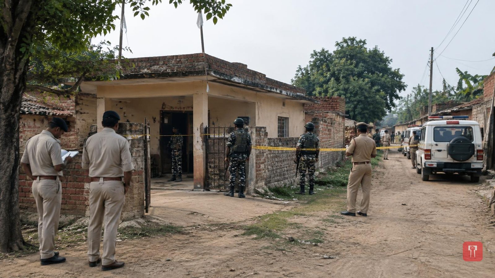 आजमगढमध्ये पूजेवरून वाद विकोपाला; गोळीबारात पत्नी, दोन पुरोहित, मुलगा आणि पतीचा मृत्यू