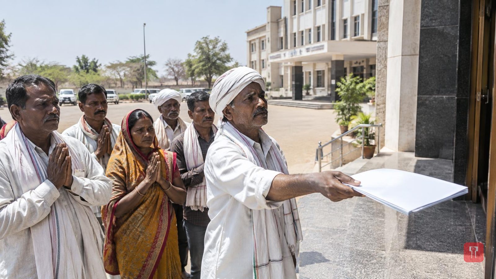वाशिममध्ये कोरडा दुष्काळ जाहीर करा, जिल्हाधिकाऱ्यांना निवेदन; शिवसेना ठाकरे गटाचा आक्रोश मोर्चा