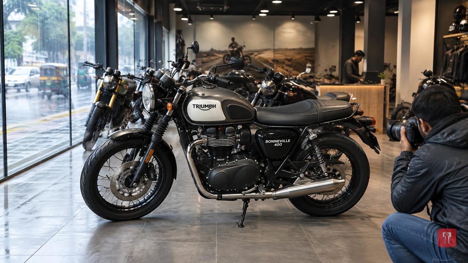Triumph Bonneville 400 spied ahead of India launch, to rival Classic 350