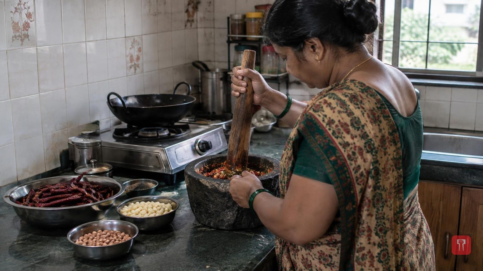 हिरव्या नाही, यावेळी लाल मिरचीपासून बनवा झणझणीत ठेचा, बघा सोपी रेसिपी
