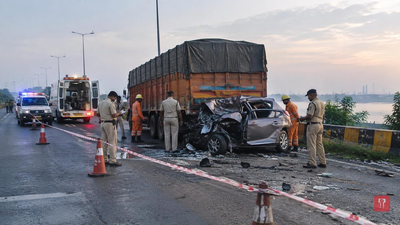 जमशेदपूरमध्ये कार ट्रकवर आदळली, मंत्री दीपिका पांडेय सिंह यांच्या मुलीसह चौघांचा मृत्यू