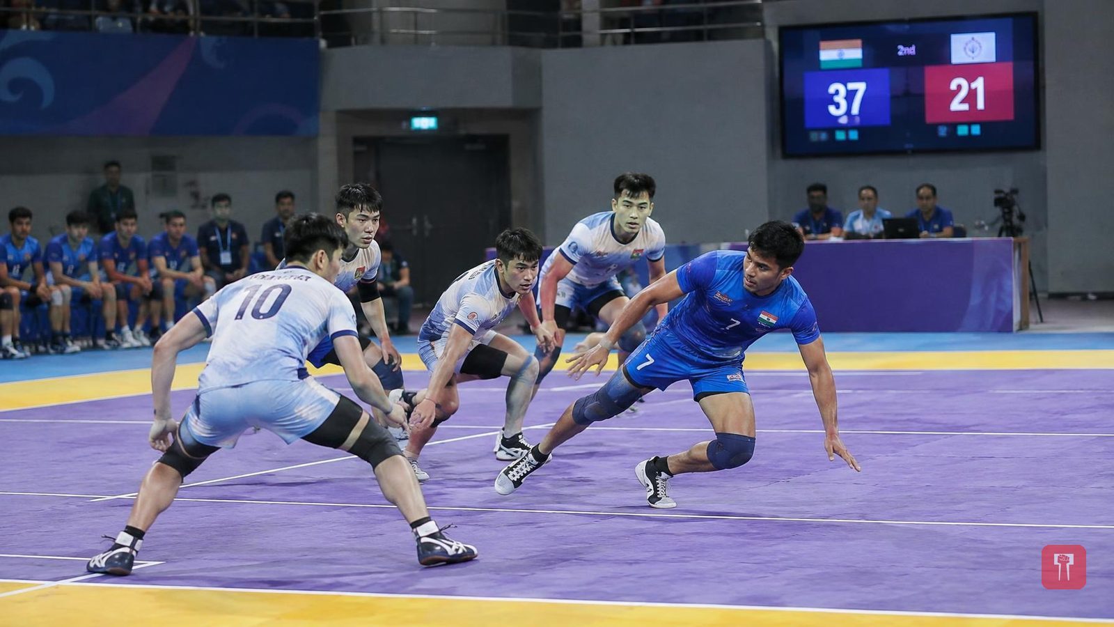 आशियाई क्रीडा स्पर्धा: कबड्डीत भारताने चिनी तैपेईला लोळवलं; ३७-२१ ने शानदार विजय