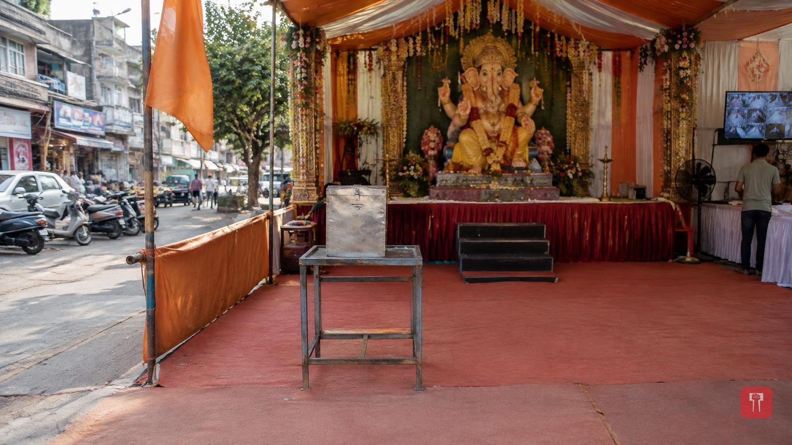 Nagpur: Ganesh mandal watchman vanishes with donation box, complaint filed