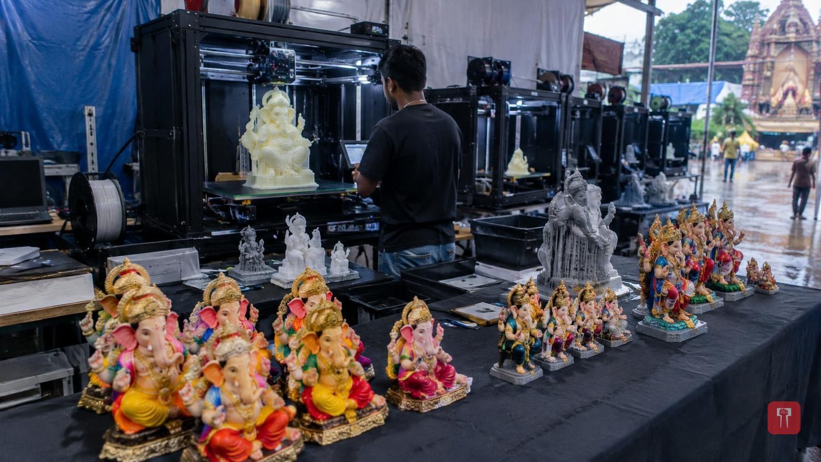 Lalbaugcha Raja 2026: 3D-printed Bappa idols now, 1,000 a day capacity