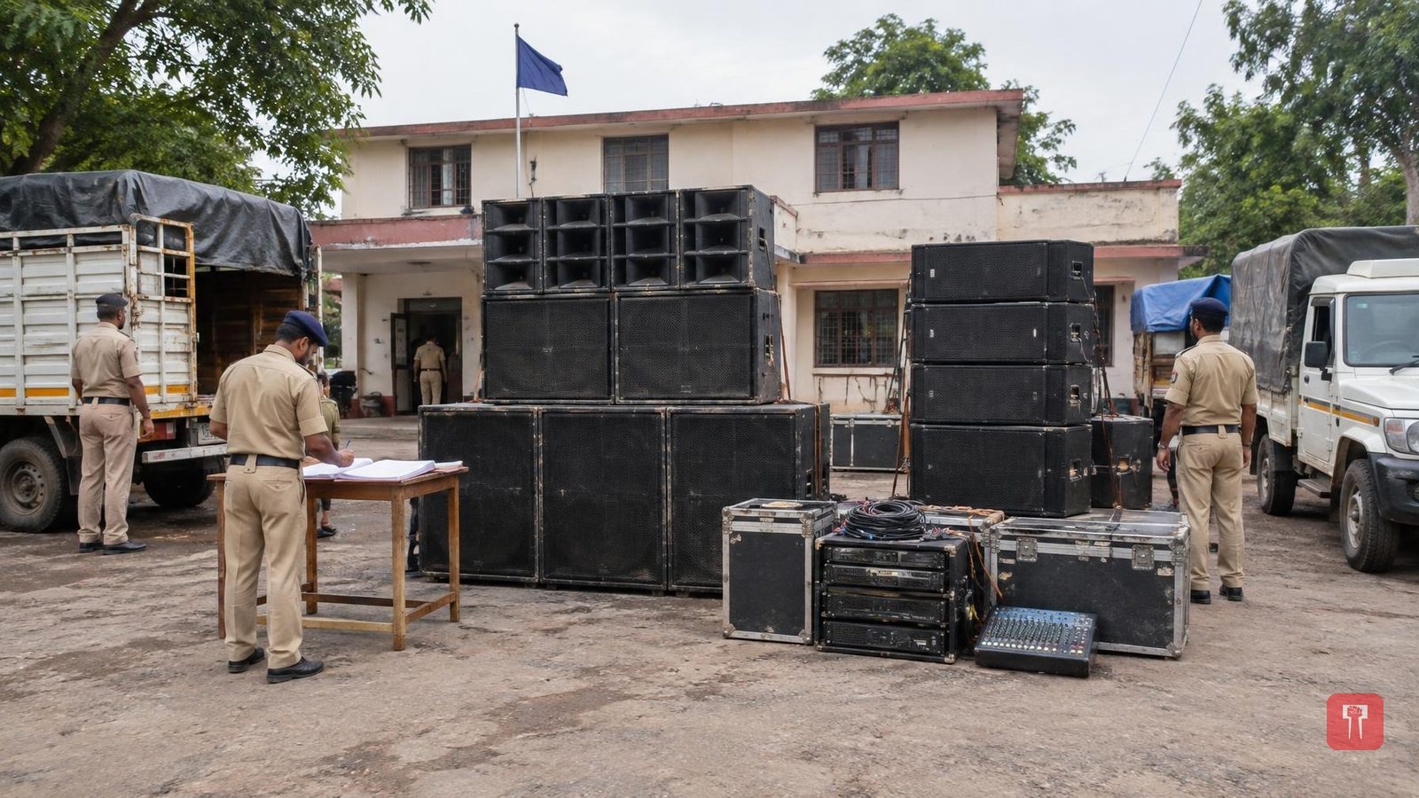 DJ owner, Ganesh mandal office-bearers booked for banned sound system in Chandrapur