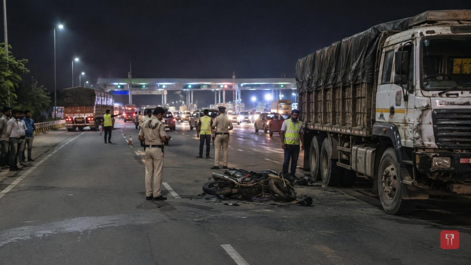 नागपूर-अमरावती रोडवर भीषण अपघात; ट्रकच्या धडकेत दुचाकीस्वार कामगाराचा जागीच मृत्यू