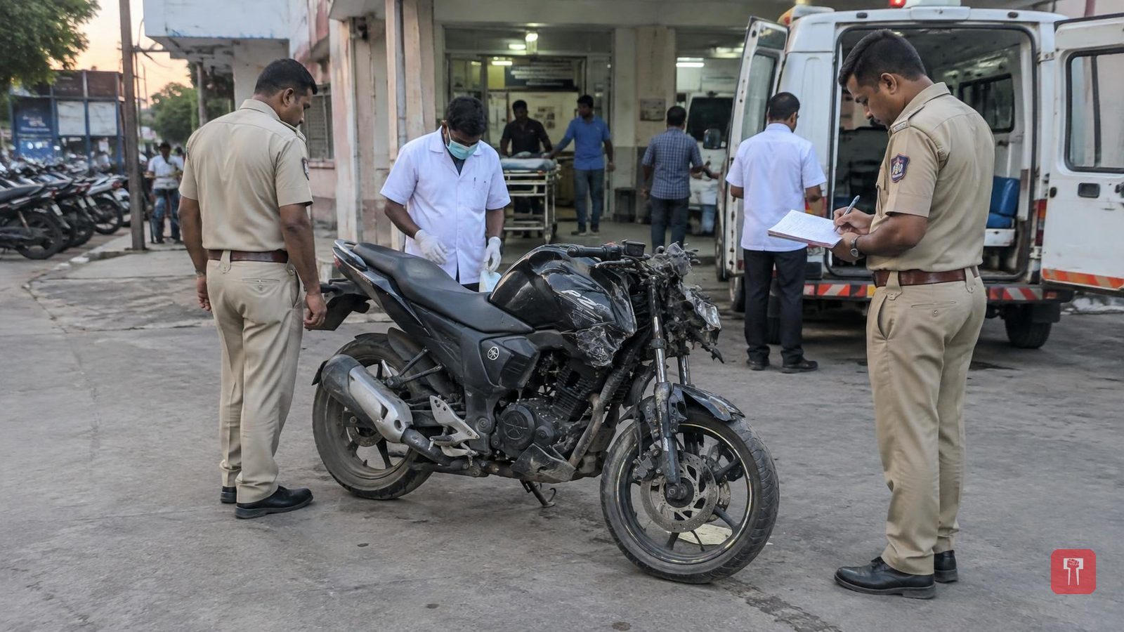 Two cousins die in road accident near Varora while returning after getting licences