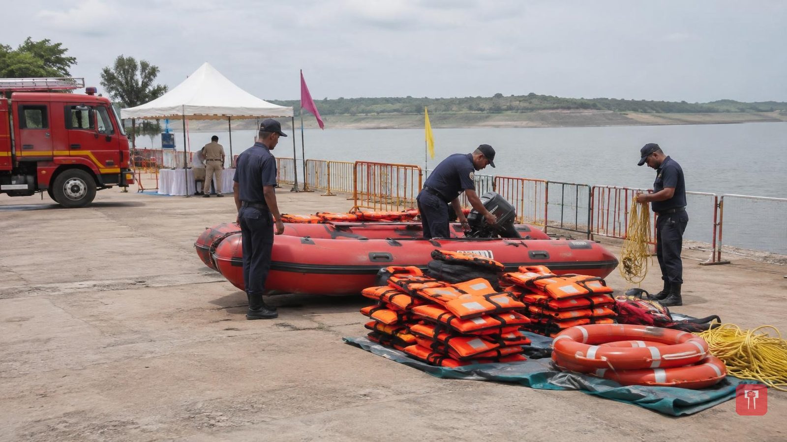 Nagpur deploys 9 boats, disaster teams for Ganesh idol immersion