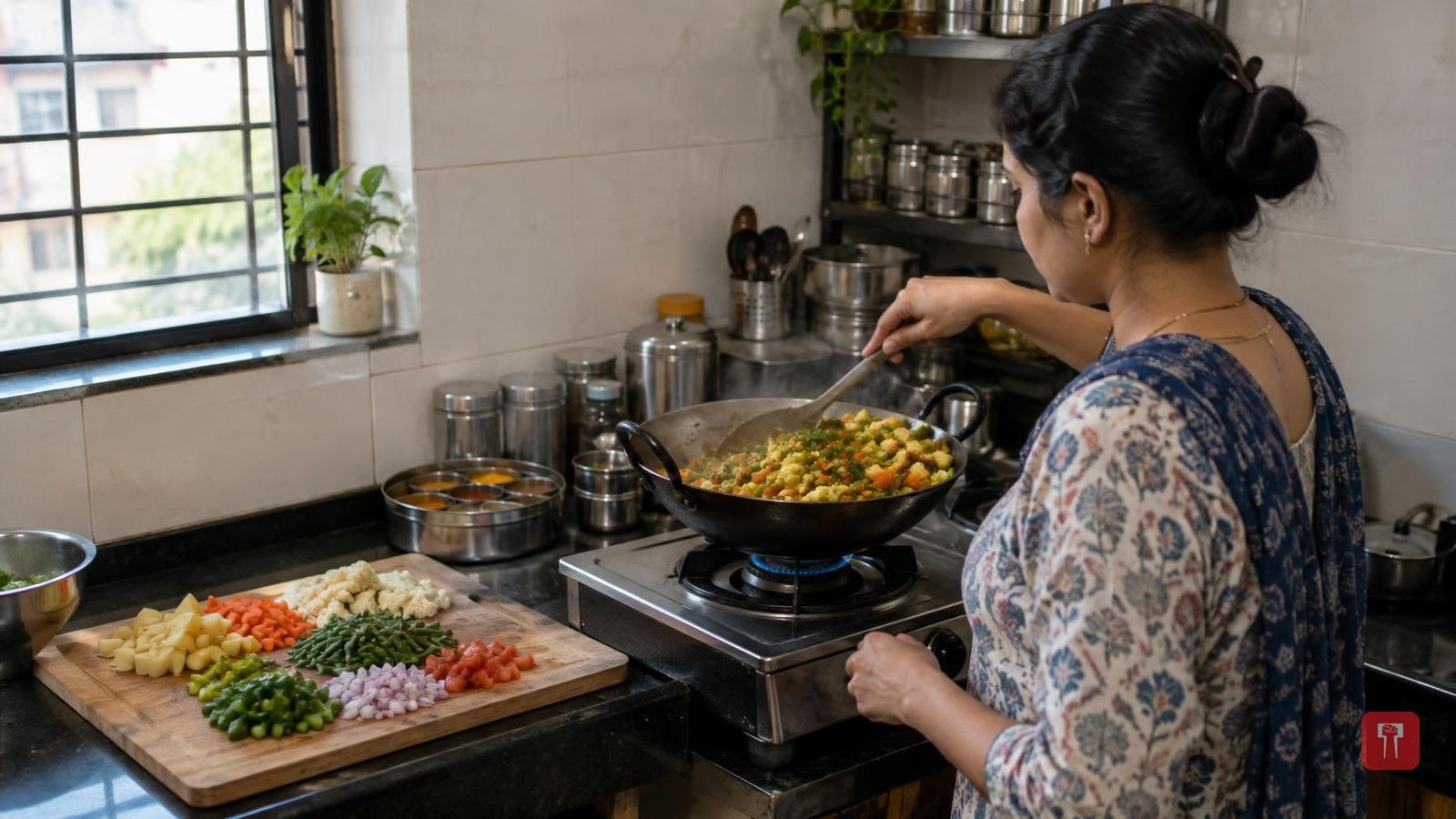 घर पर होटल जैसी मिक्स वेज सब्जी बनाने की आसान तरकीब