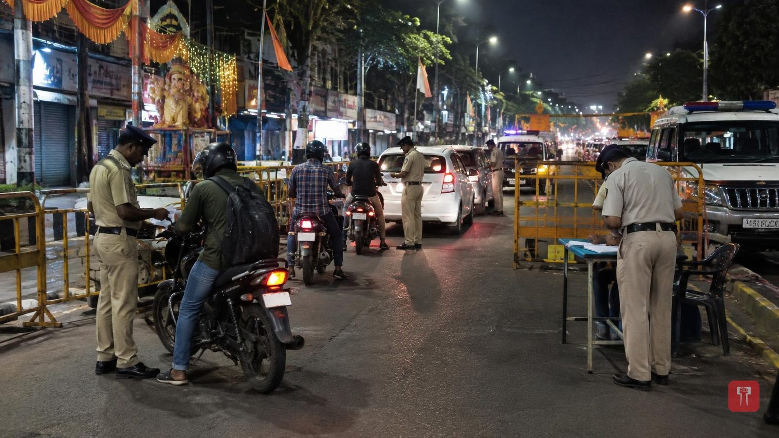 Nagpur police launch "Operation All Out" ahead of Ganesh immersion