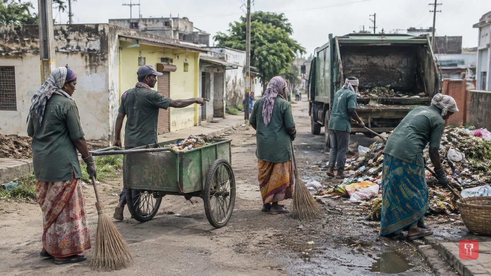 Korpana civic body's sanitation workers allege exploitation, demand justice