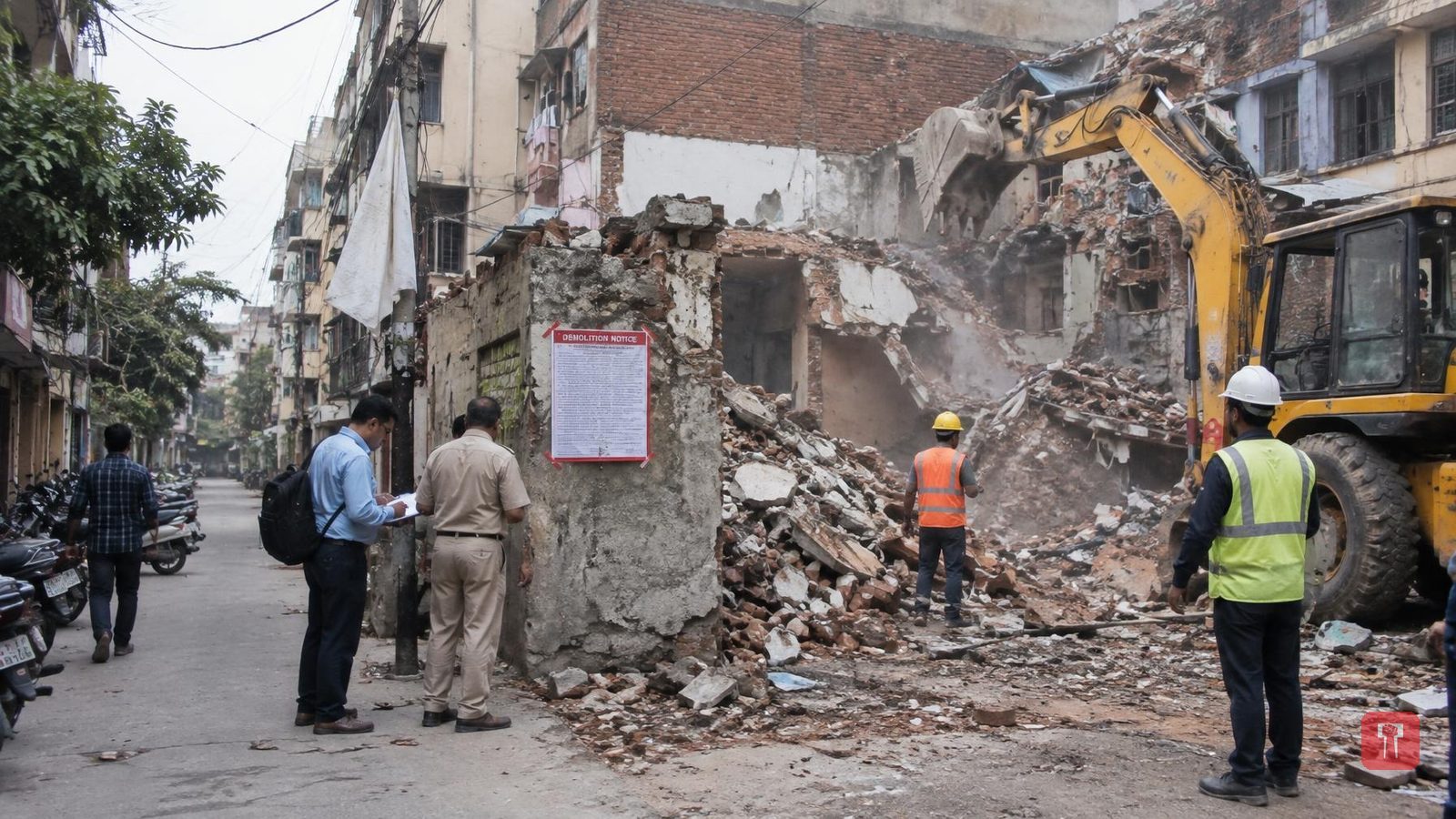 Delhi civic body demolishes 543 illegal structures in 17 days after PG building collapse