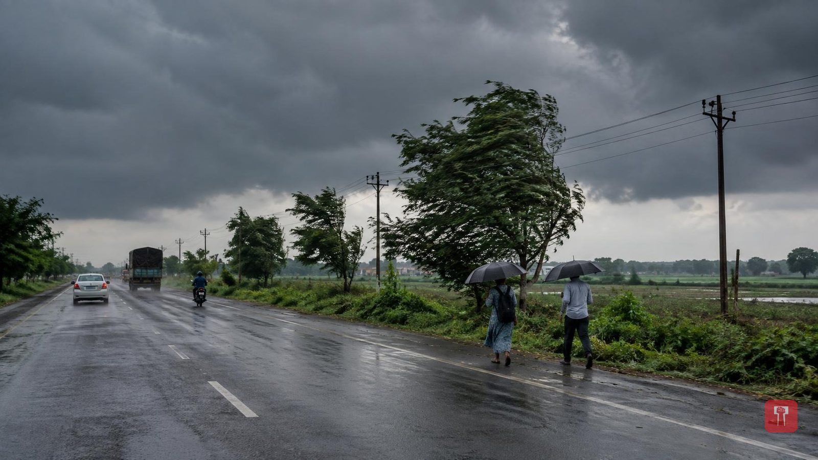 राज्यात पुढील तीन दिवस पावसाचा अंदाज, विदर्भातील सहा जिल्ह्यांना यलो अलर्ट