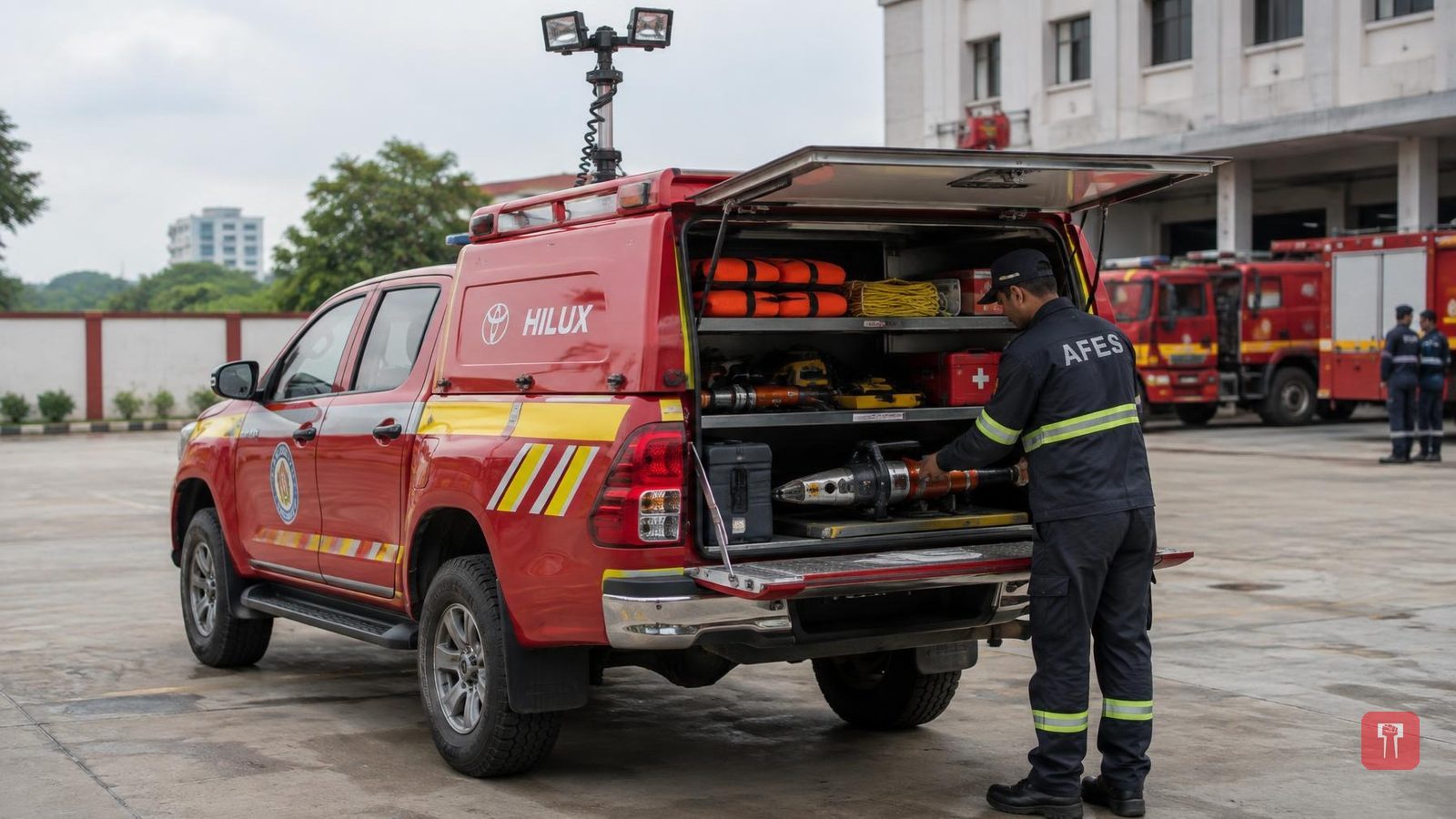 Ahmedabad fire service inducts 15 Toyota Hilux rescue vehicles