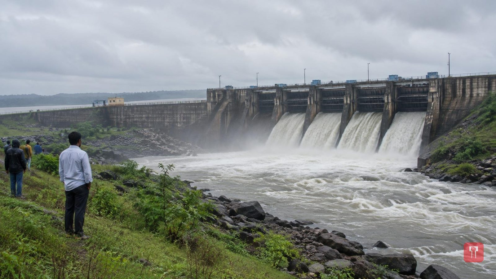 Gondia dams release heavy water, all eight gates opened at Pujaritola