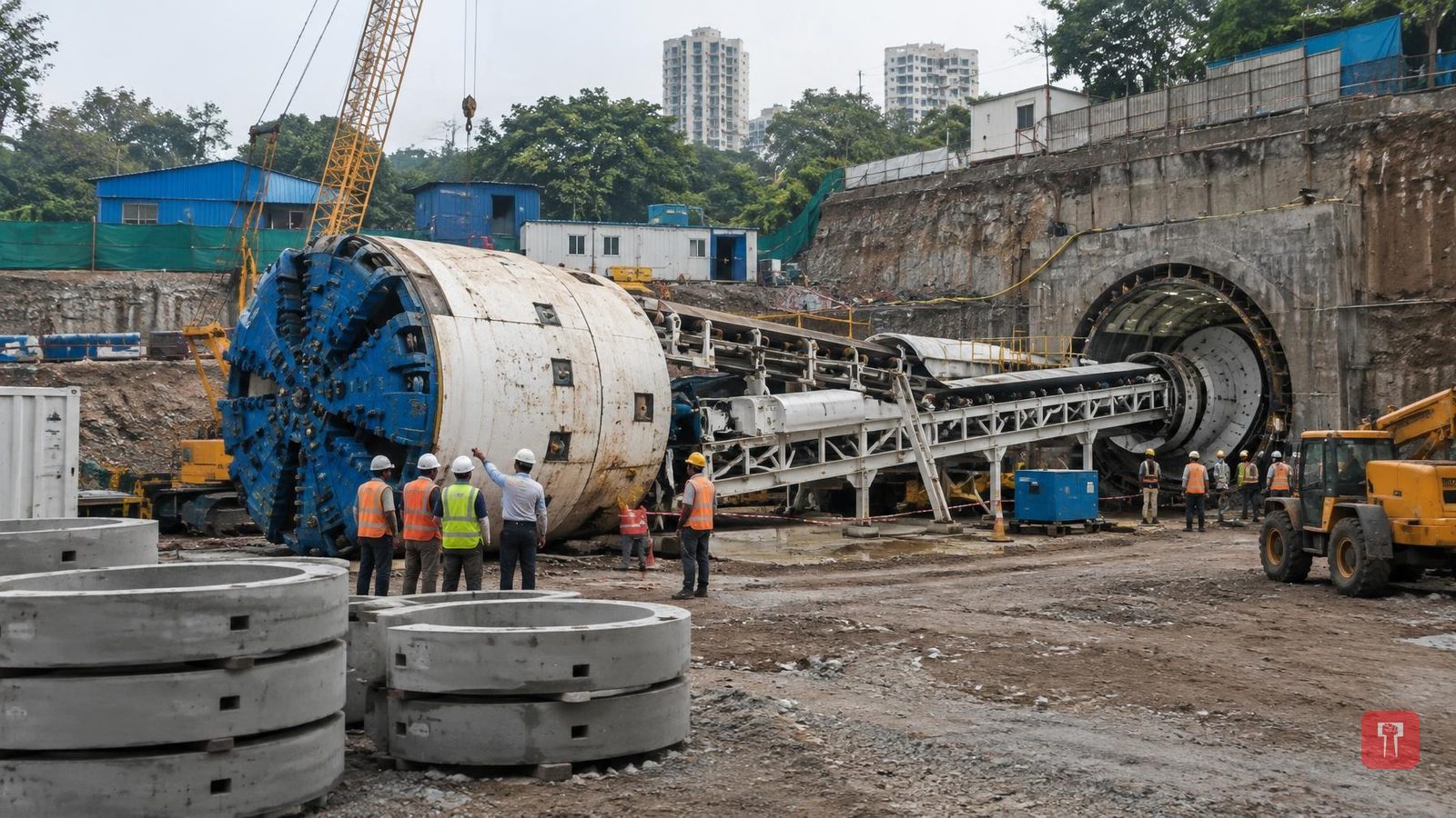 Tunnelling accelerates under SGNP for Goregaon-Mulund link road