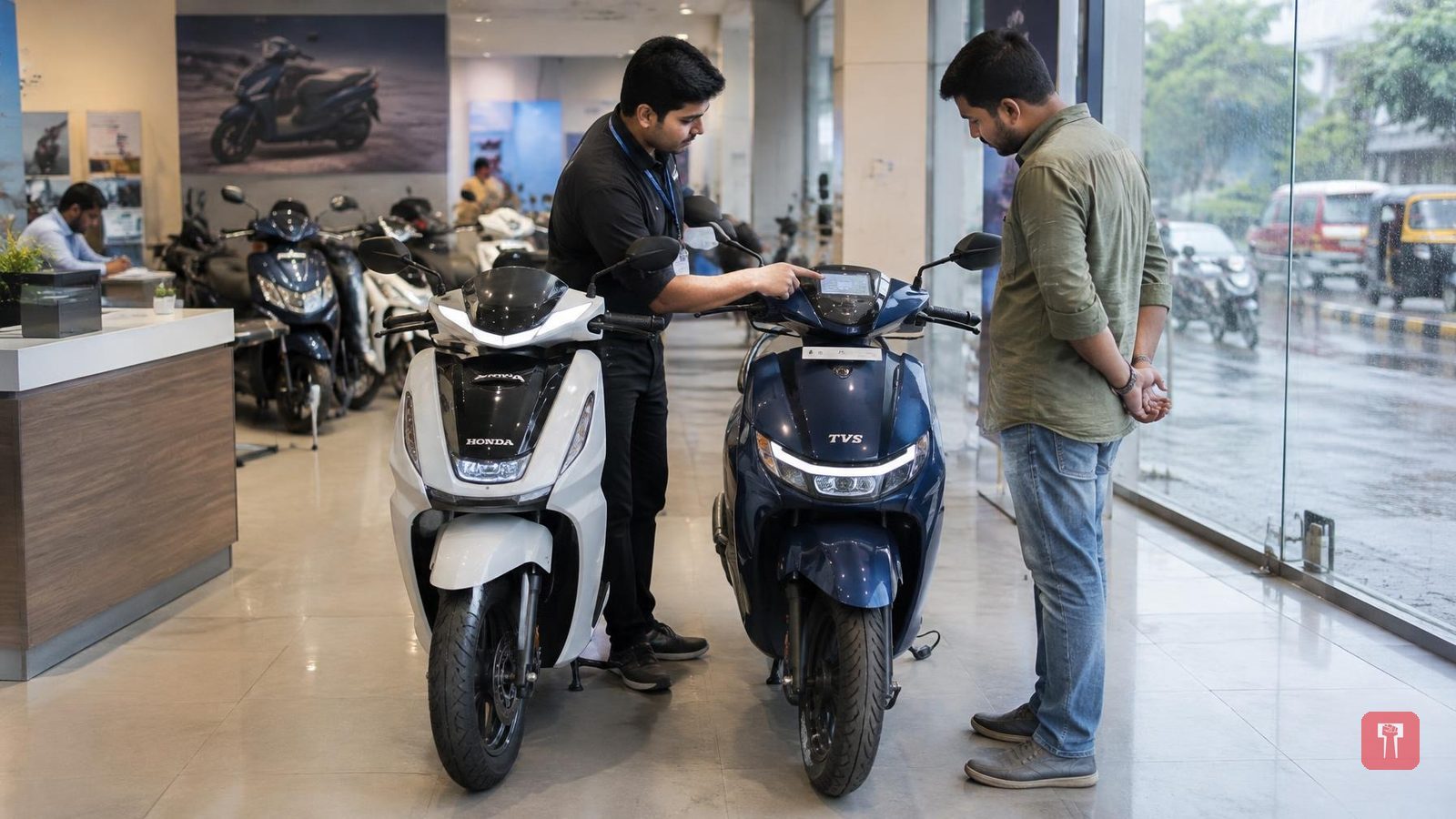 Honda QC3 vs TVS iQube 3.1 kWh: price, range and features compared
