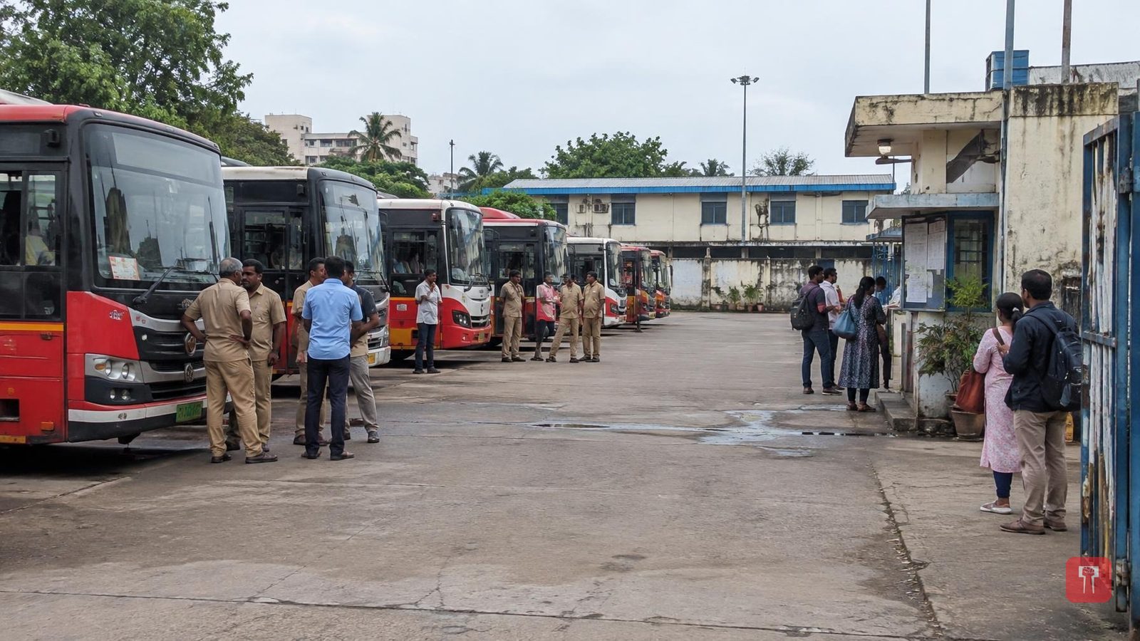 Mira-Bhayandar transport workers strike over stalled pay hike talks