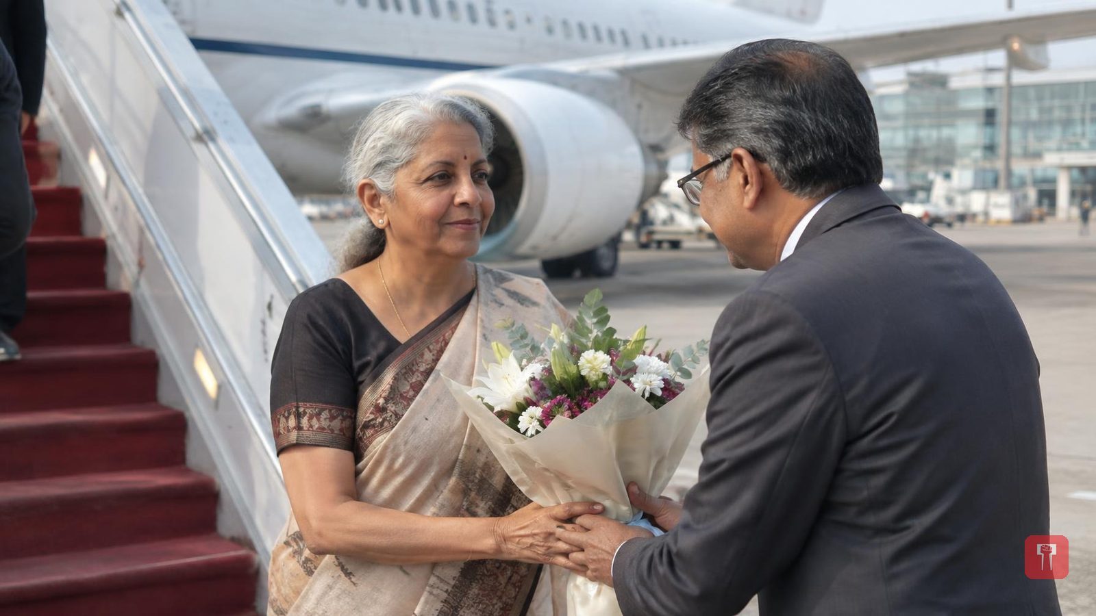 Sitharaman gets warm welcome in Qatar, holds bilateral talks with six finance ministers