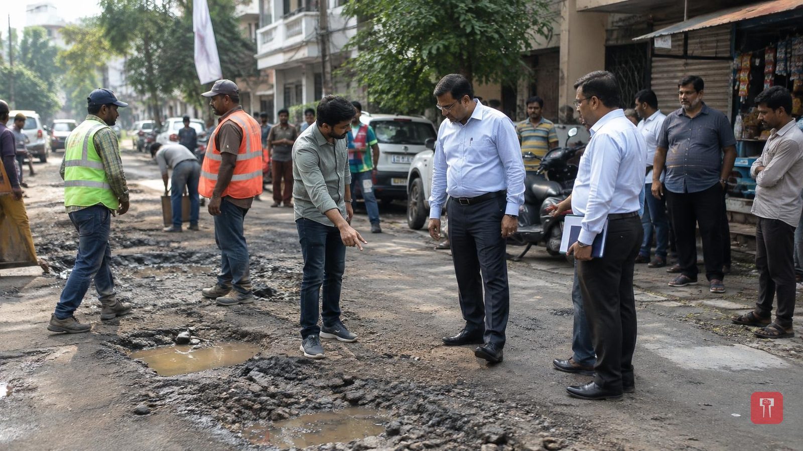 रस्त्याच्या कामाबाबत प्रश्न विचारल्यावर मंत्री प्रवेश वर्मांनी तरुणाला मारल्याचा आरोप, व्हिडिओ व्हायरल