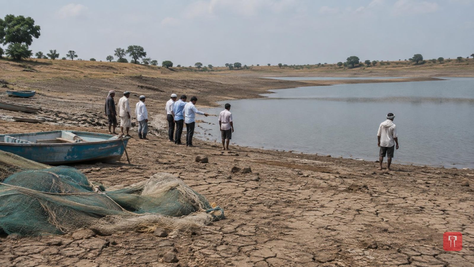 जालना: सूखे की मार से सोमठाणा तालाब में मछली उत्पादन 79 से घटकर 20 फीसदी