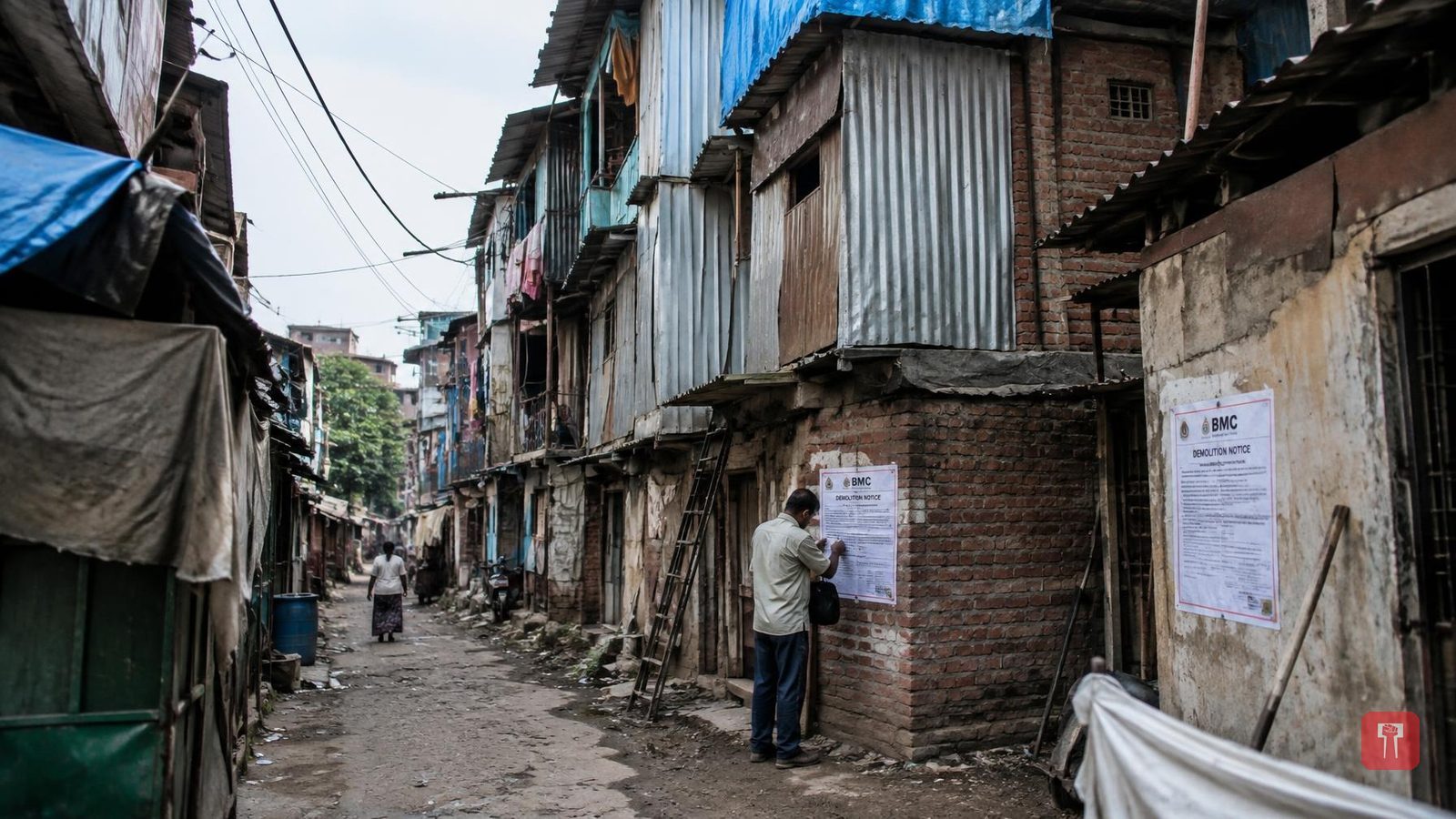 मुंबई: 14 फुट ऊंची झोपड़ियों पर BMC की कार्रवाई पर सियासत, ठाकरे गुट बनाम भाजप