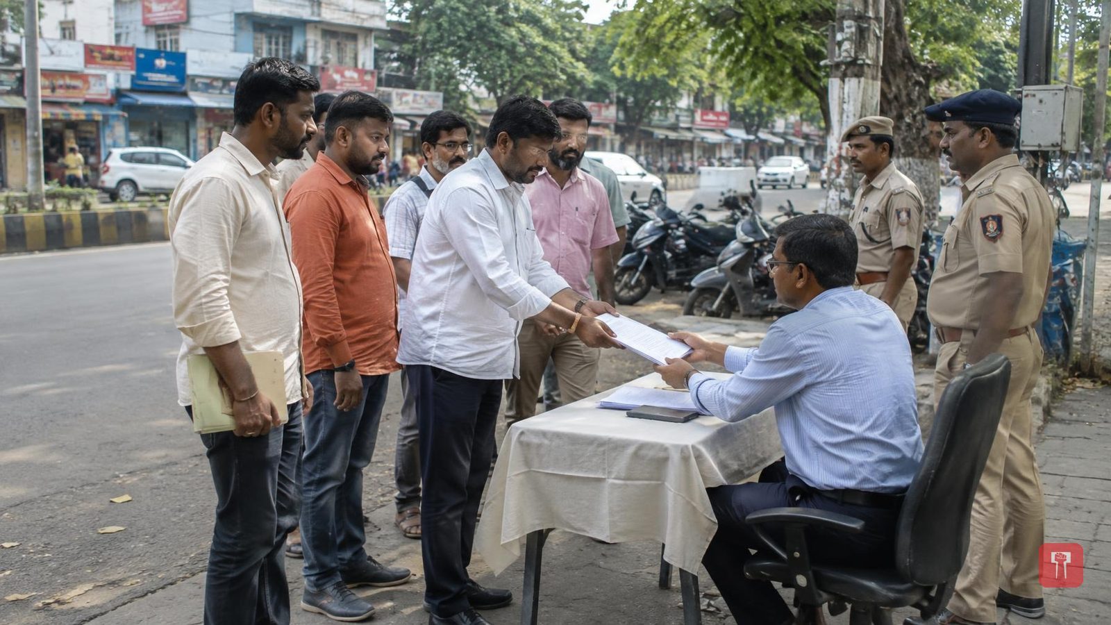 VHP, Bajrang Dal hold protest in Nagpur demanding removal of Minorities Commission chief Pyare Khan