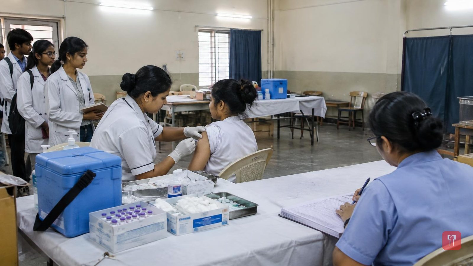 सायन रुग्णालयात एका दिवसात सुमारे ६०० जणांना HPV लस, MOCF ची मोहीम पूर्ण