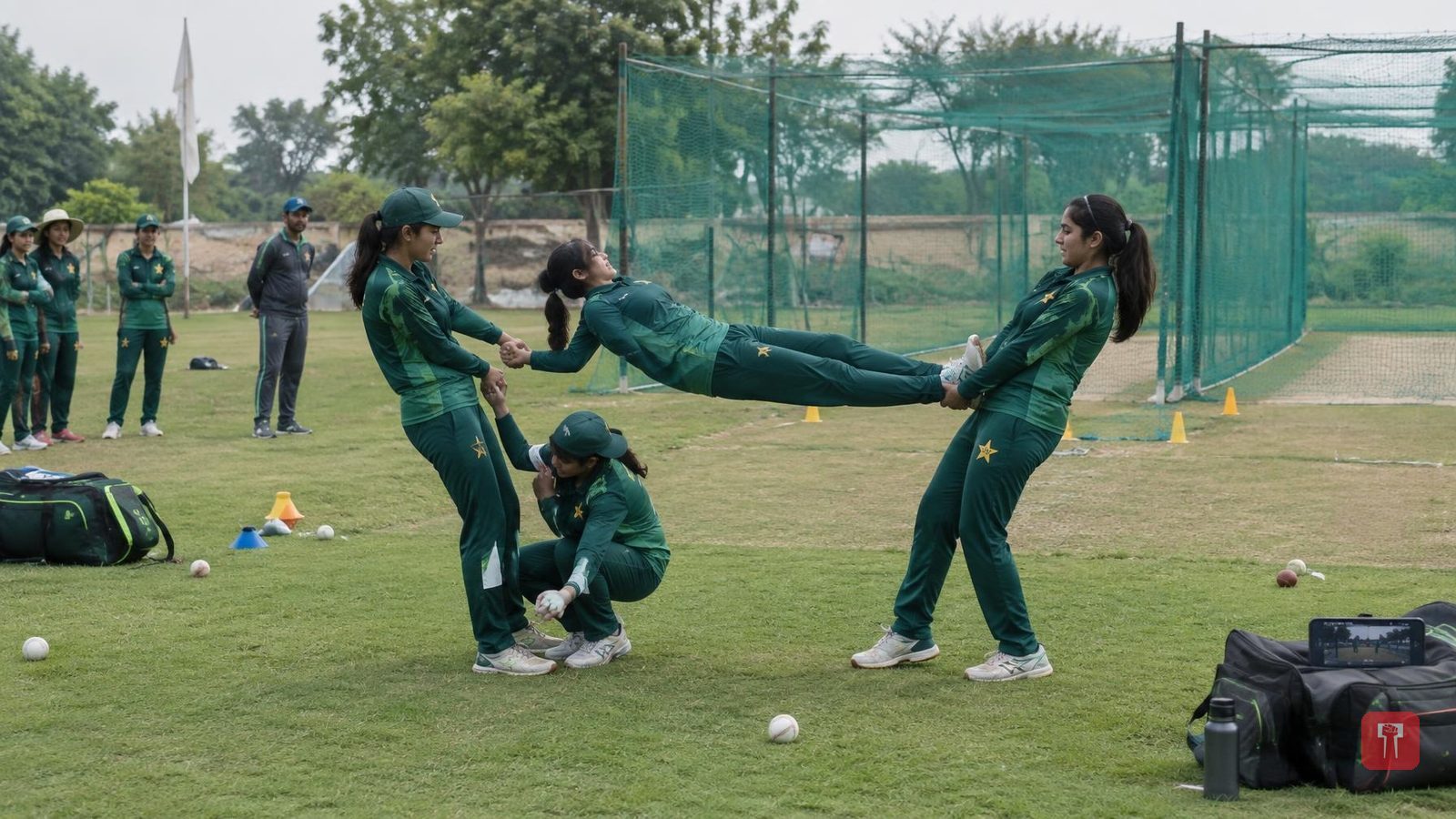 Pakistan women's team practice video goes viral, Aakash Chopra takes a dig