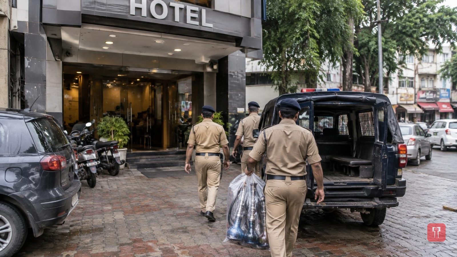 नागपुरात हॉटेल तुली इंटरनॅशनलवर सदर पोलिसांचा छापा, अल्पवयीन हुक्का ओढत असल्याचे कथित आढळले; चौघांवर गुन्हा