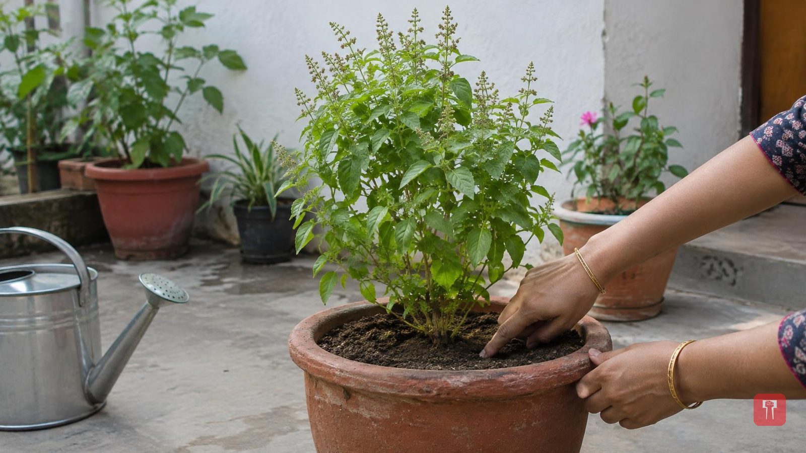 तुळशीचे रोप वारंवार सुकतंय? अशी घ्या काळजी, रोप राहील हिरवेगार