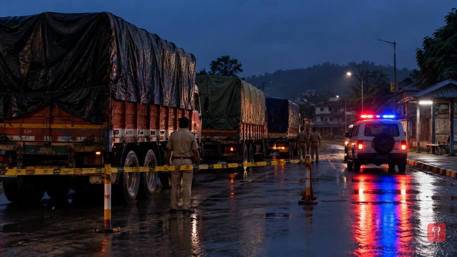 105 tonnes of ammonium nitrate seized in Khandala; case against three truck drivers, company officials