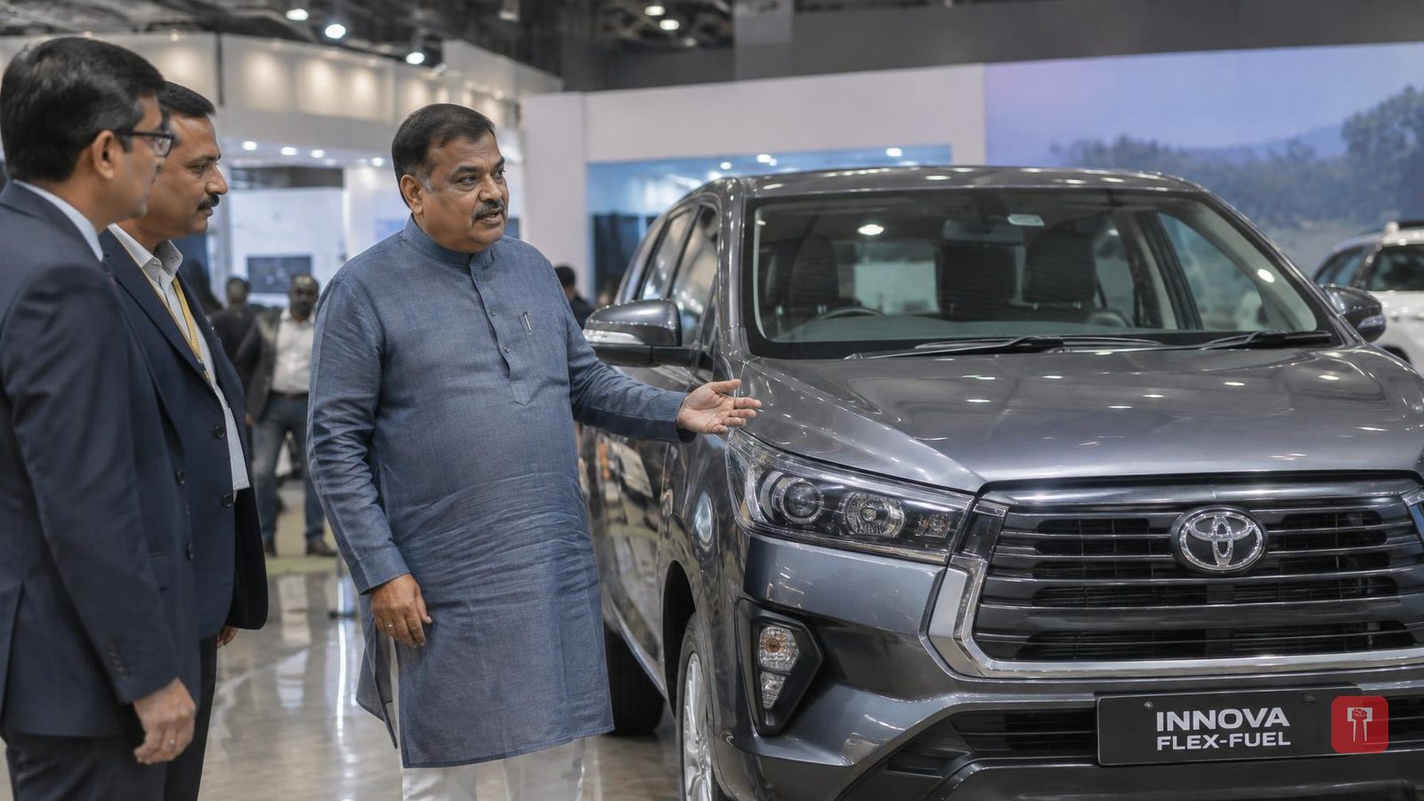 Gadkari says Toyota flex-fuel Innova running on 100% ethanol will launch in October