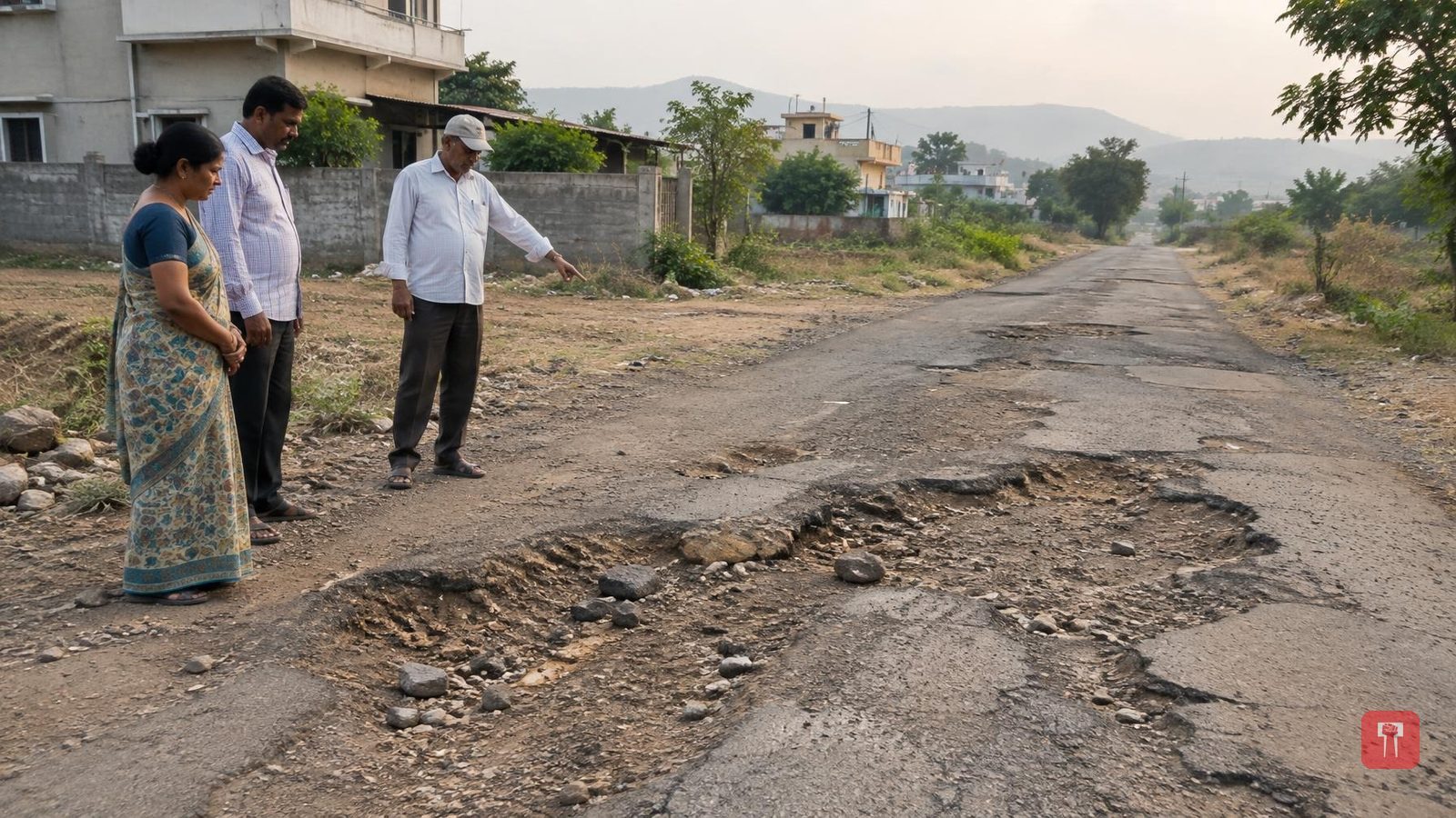 तळेगाव दाभाडे की हद के बाहर सड़कों के लिए विधायक सुनील शेळके का 2 करोड़ रुपये का ऐलान