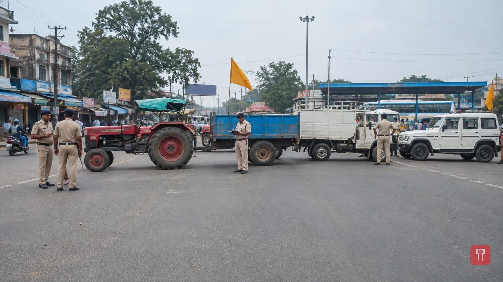 पोंभूर्णात विसर्जन मिरवणुकीत रस्ता अडवल्याचा आरोप, २१ जणांवर गुन्हा दाखल