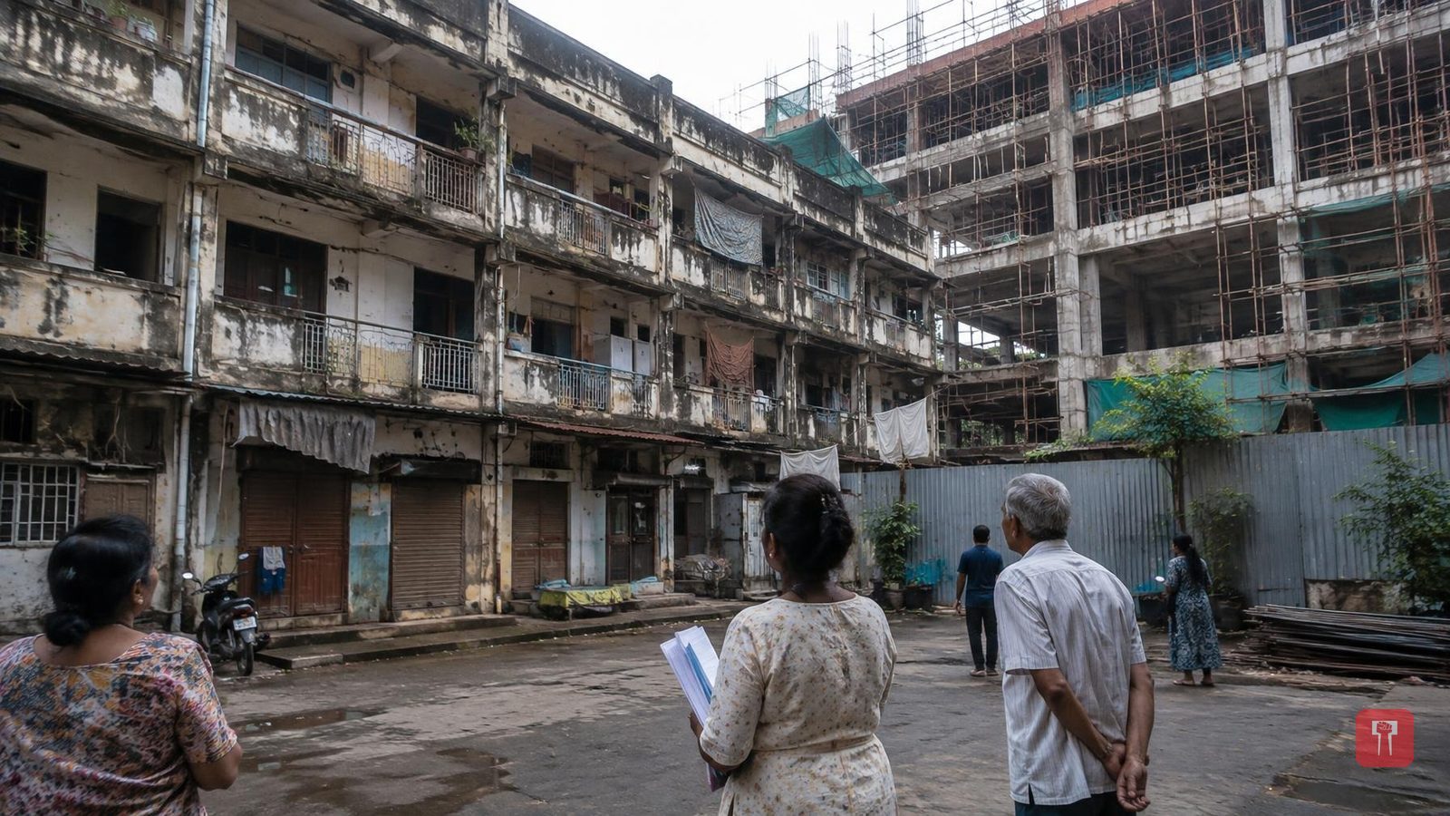 Sena corporator says 324 Satrasta BIT chawl families homeless for 13 years, threatens fast
