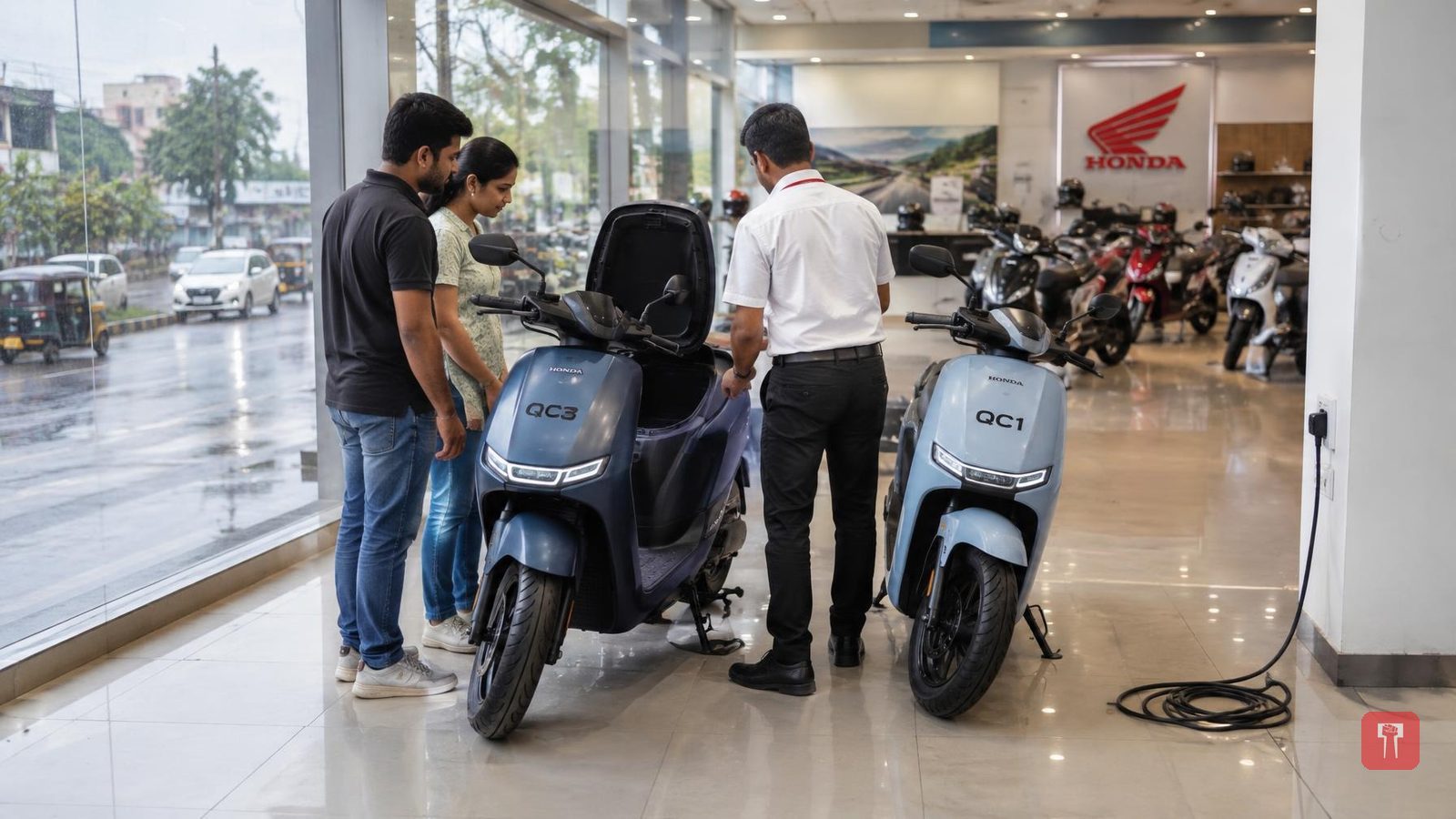 होंडाच्या QC3 आणि QC1 स्कूटर्समध्ये किंमत, रेंज आणि चार्जिंगचा फरक काय?