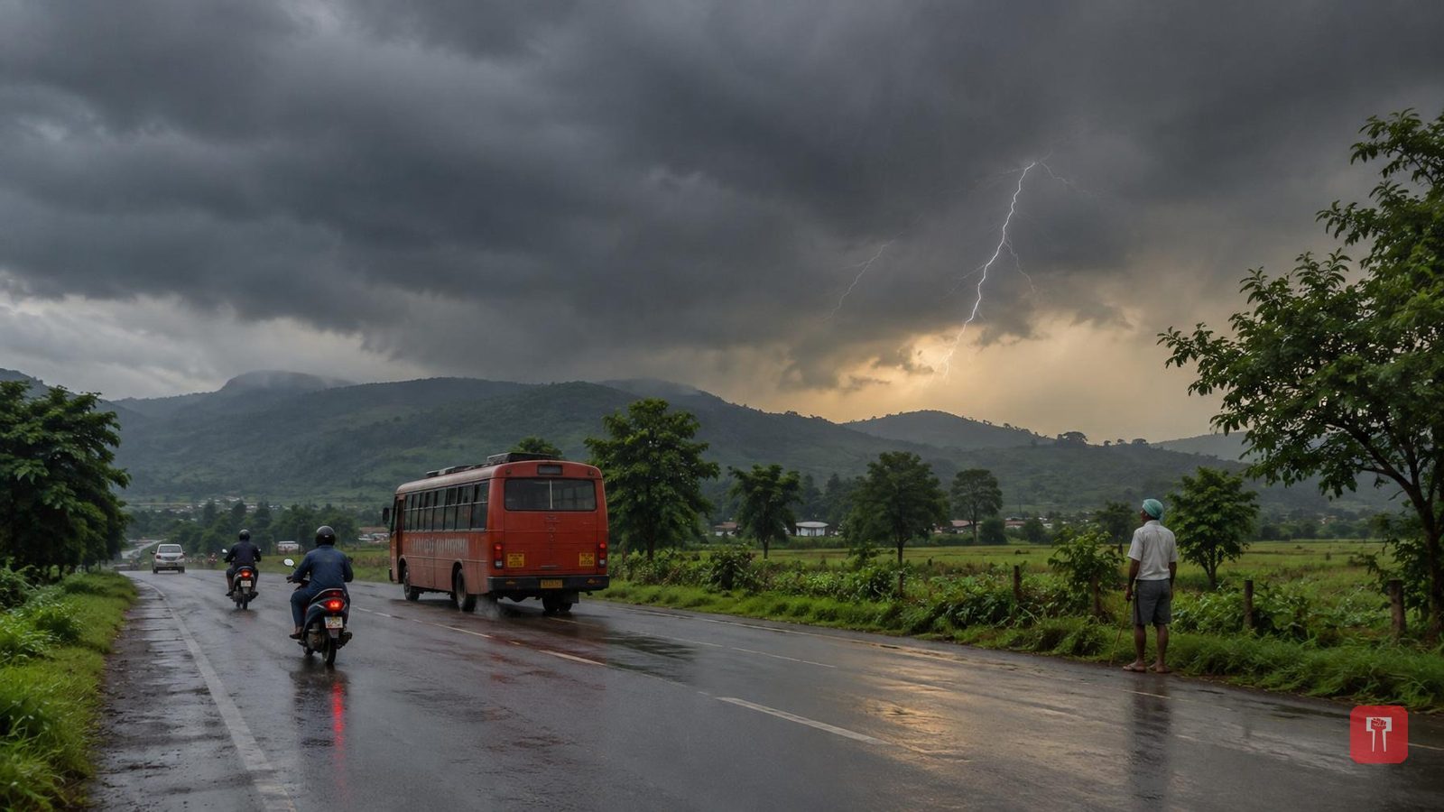सिंधुदुर्ग, सातारा, कोल्हापूरला विजांसह पावसाचा यलो अलर्ट; मॉन्सूनची माघार सुरू
