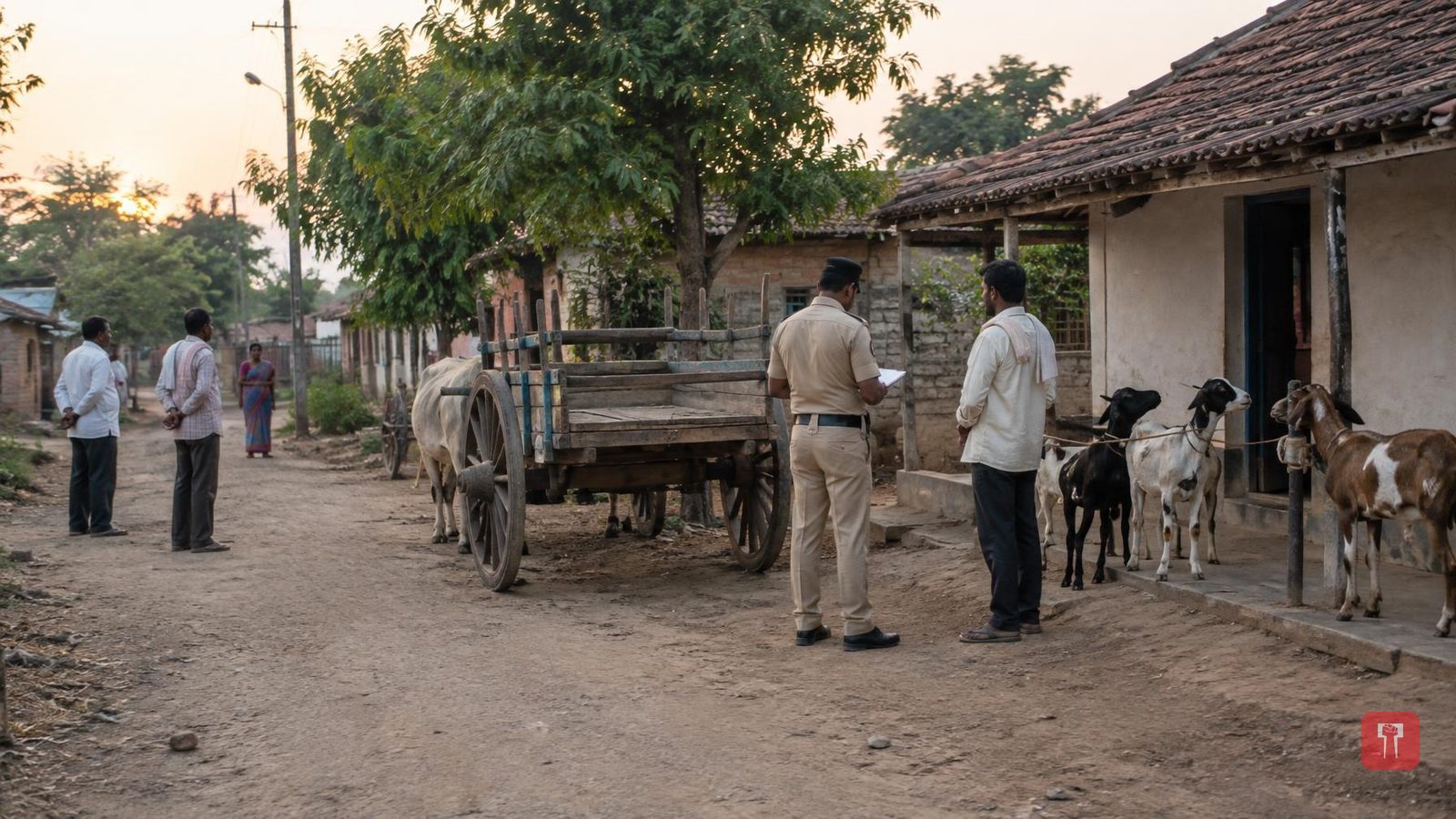 Chandrapur man, 55, seriously hurt in row over goat; two brothers booked