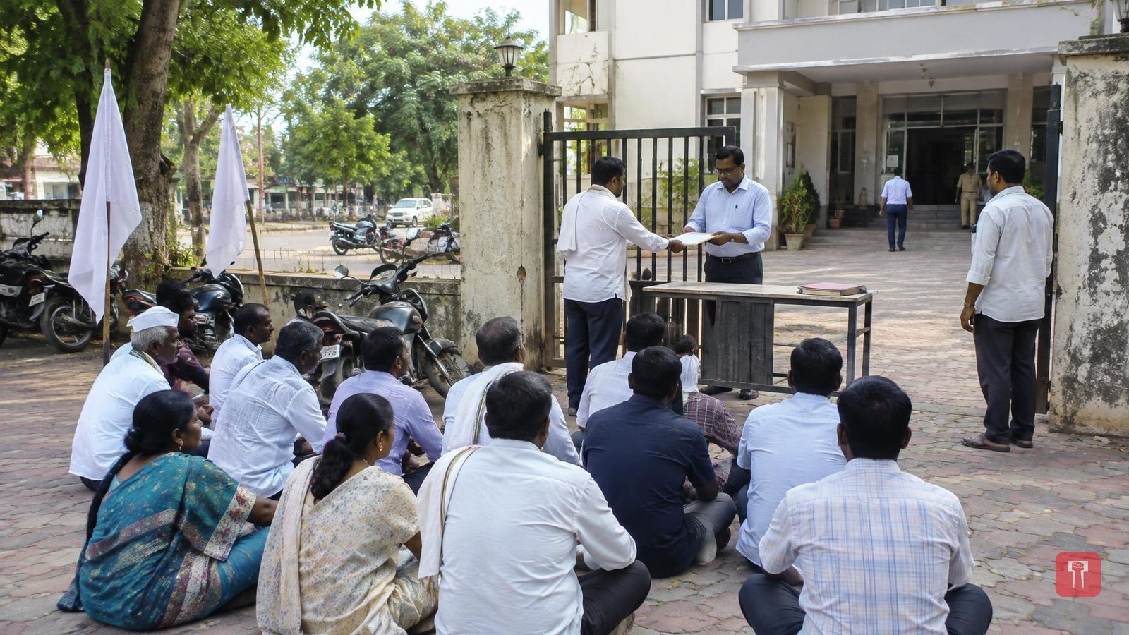 Washim Congress stages dharna outside Collector's office, seeks probe into CEC Gyanesh Kumar