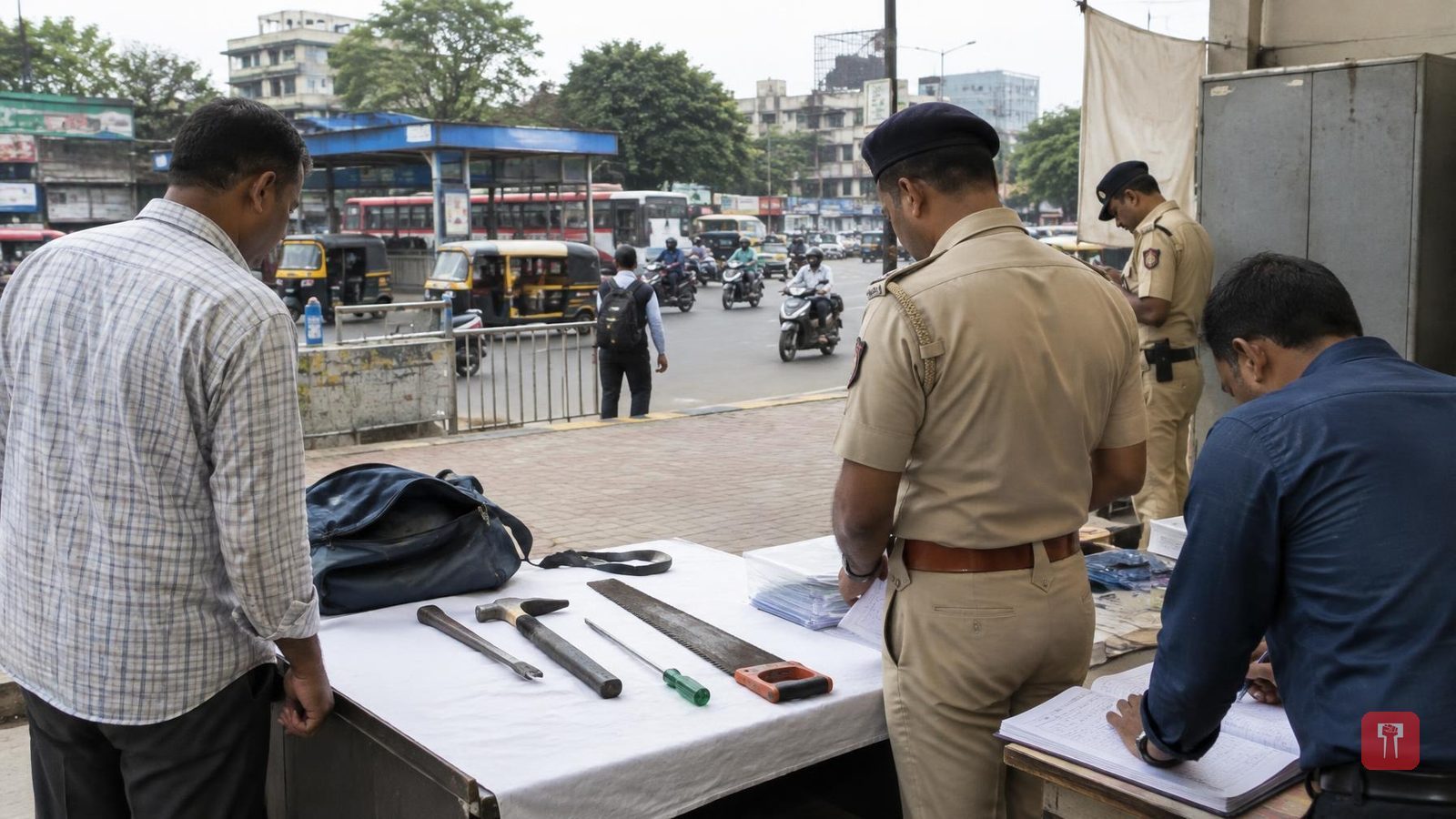 Two held at Bhakti-Shakti Chowk with burglary tools, six theft cases solved in Pimpri-Chinchwad