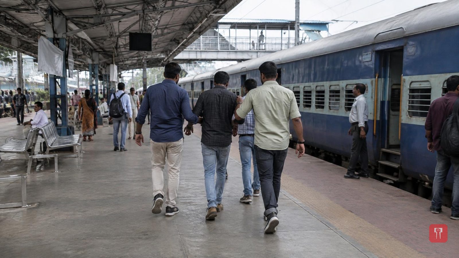 हल्ल्यानंतर फरार बाबा टायगरला शेगाव स्टेशनवर वेशांतर करून पोलिसांनी पकडले